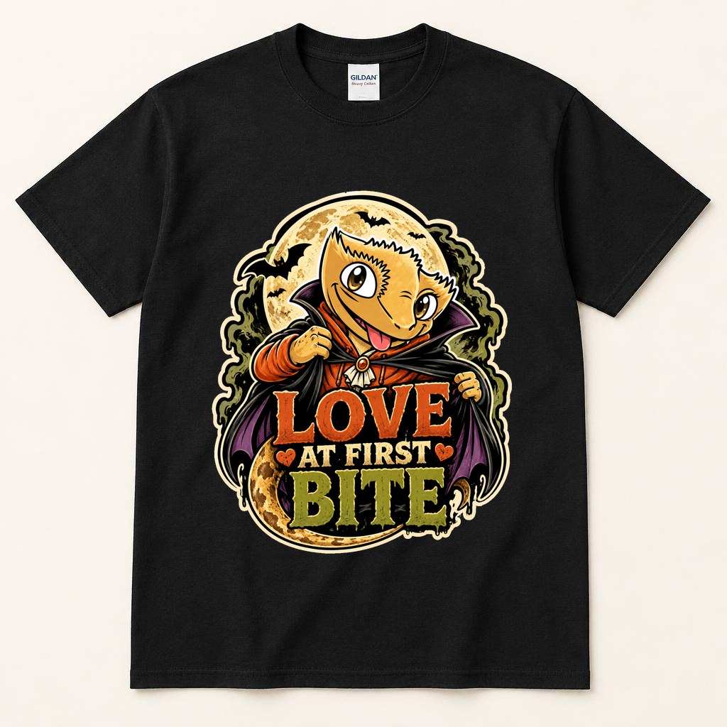 Crest Vampire black tee