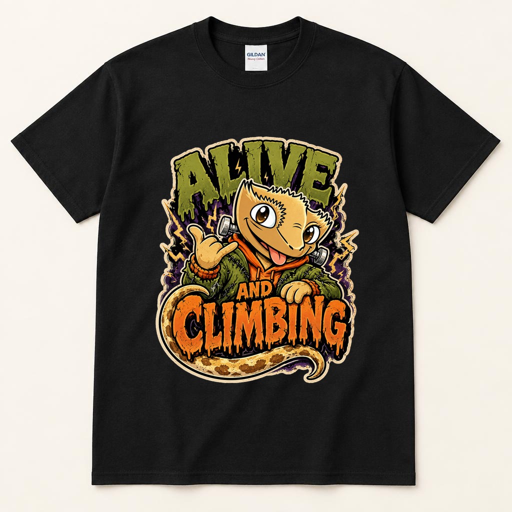 Crest Laboratory Monster black tee