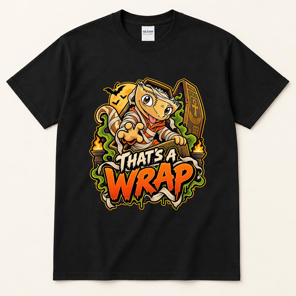 Crest Mummy black tee
