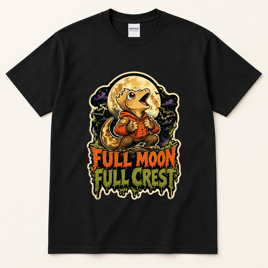 Crest Werewolf black tee