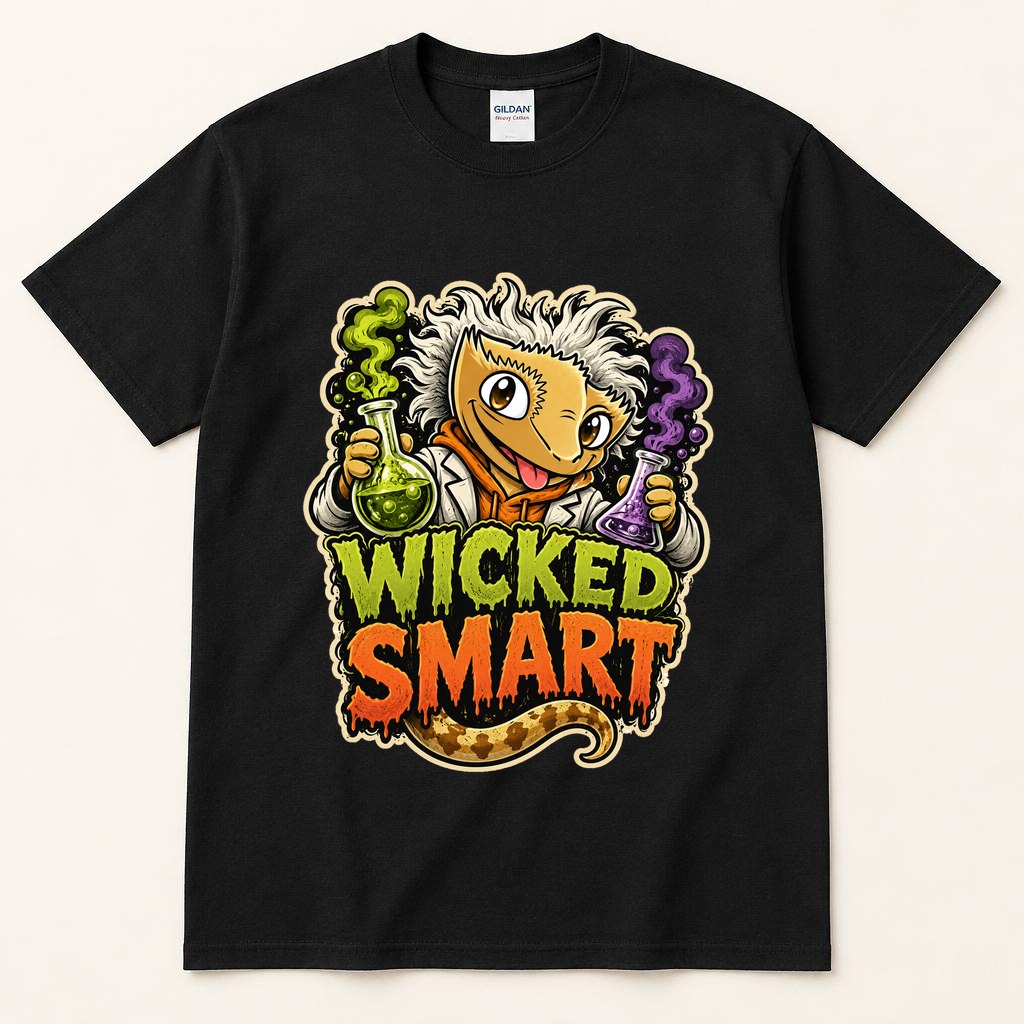 Crest Mad Scientist black tee