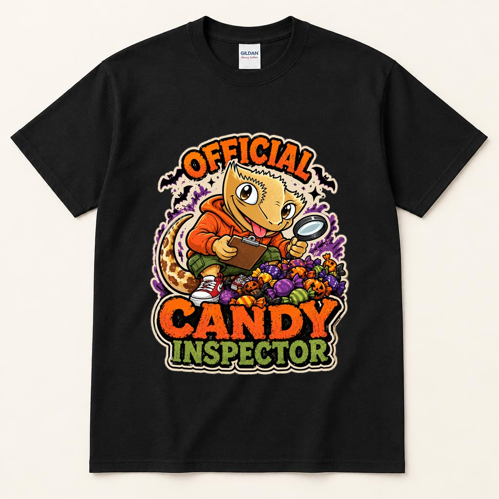 Crest Candy Inspector black tee