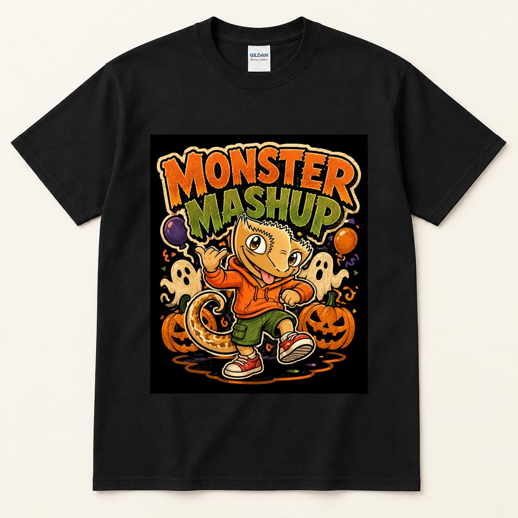 Monster Mashup black tee
