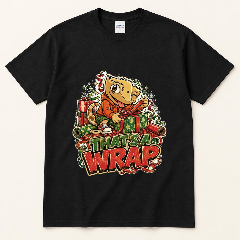 That S a Wrap black tee