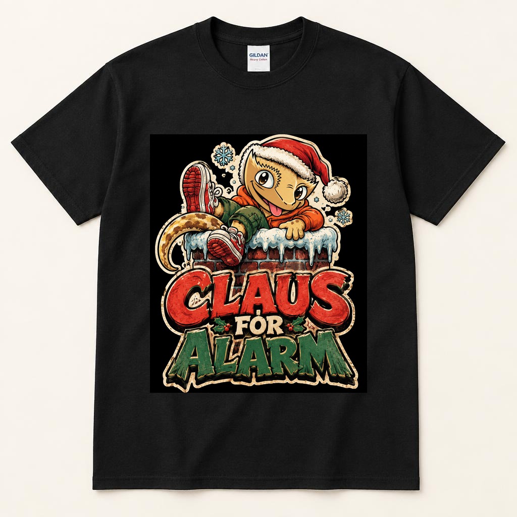 Claus for Alarm black tee