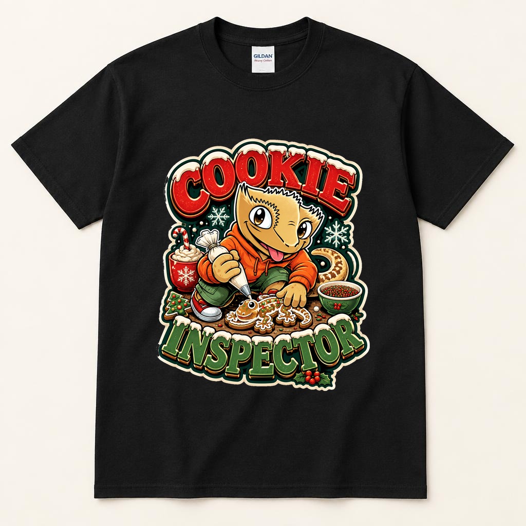 Cookie Inspector black tee
