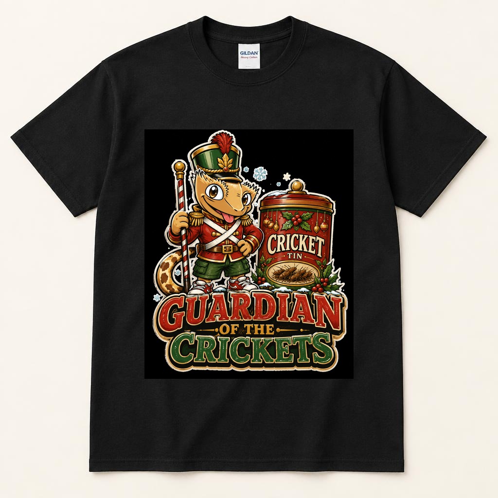 Guardian of the Crickets black tee