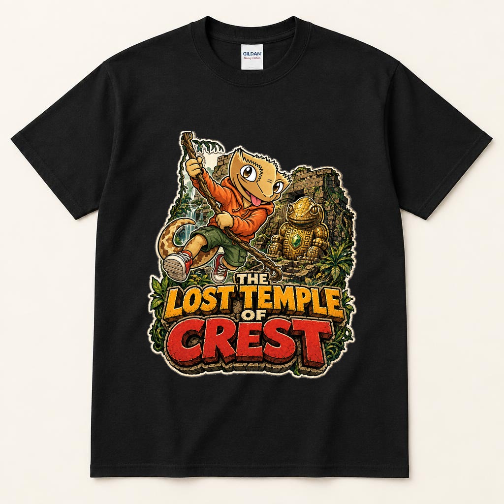 The Lost Temple of Crest black tee