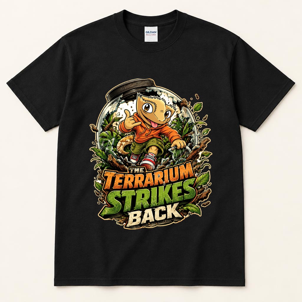 The Terrarium Strikes Back black tee
