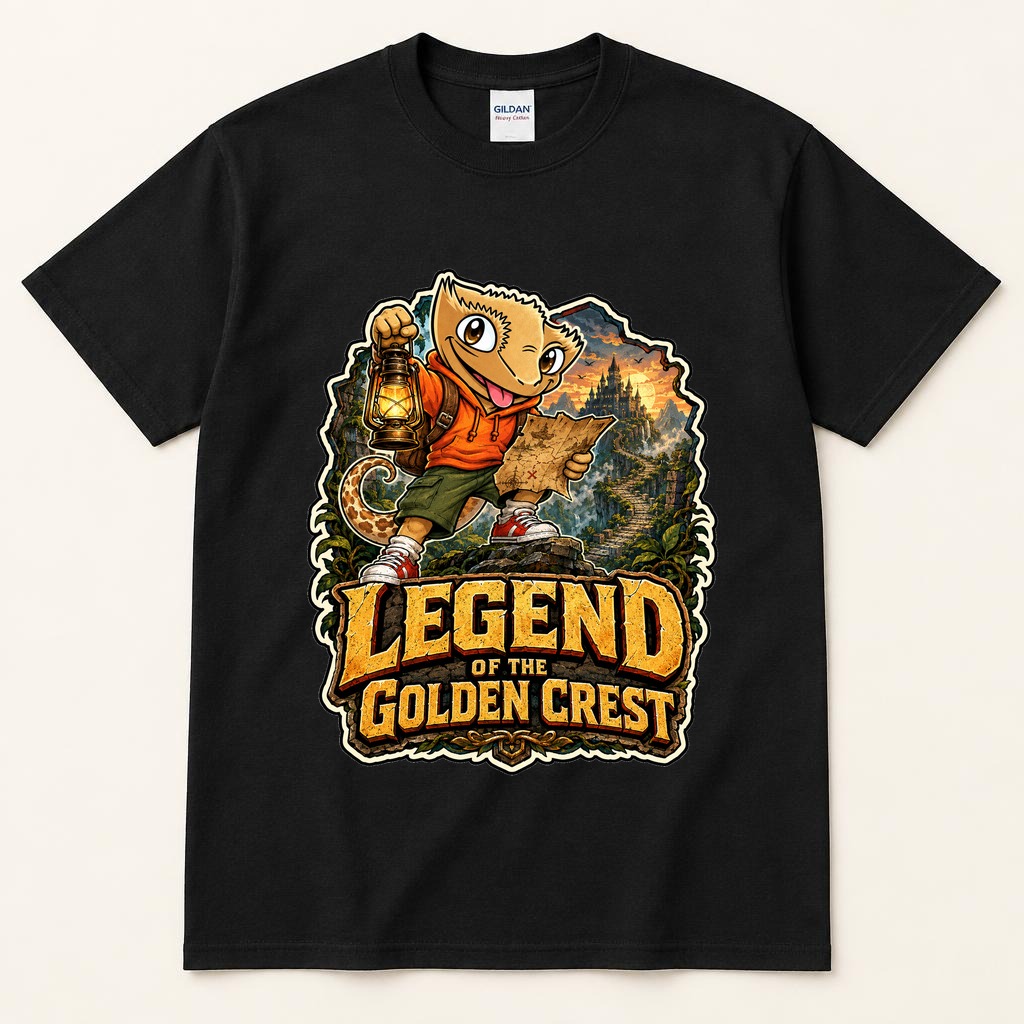 Legend of the Golden Crest black tee